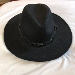 Felt Wide Brim Fedora